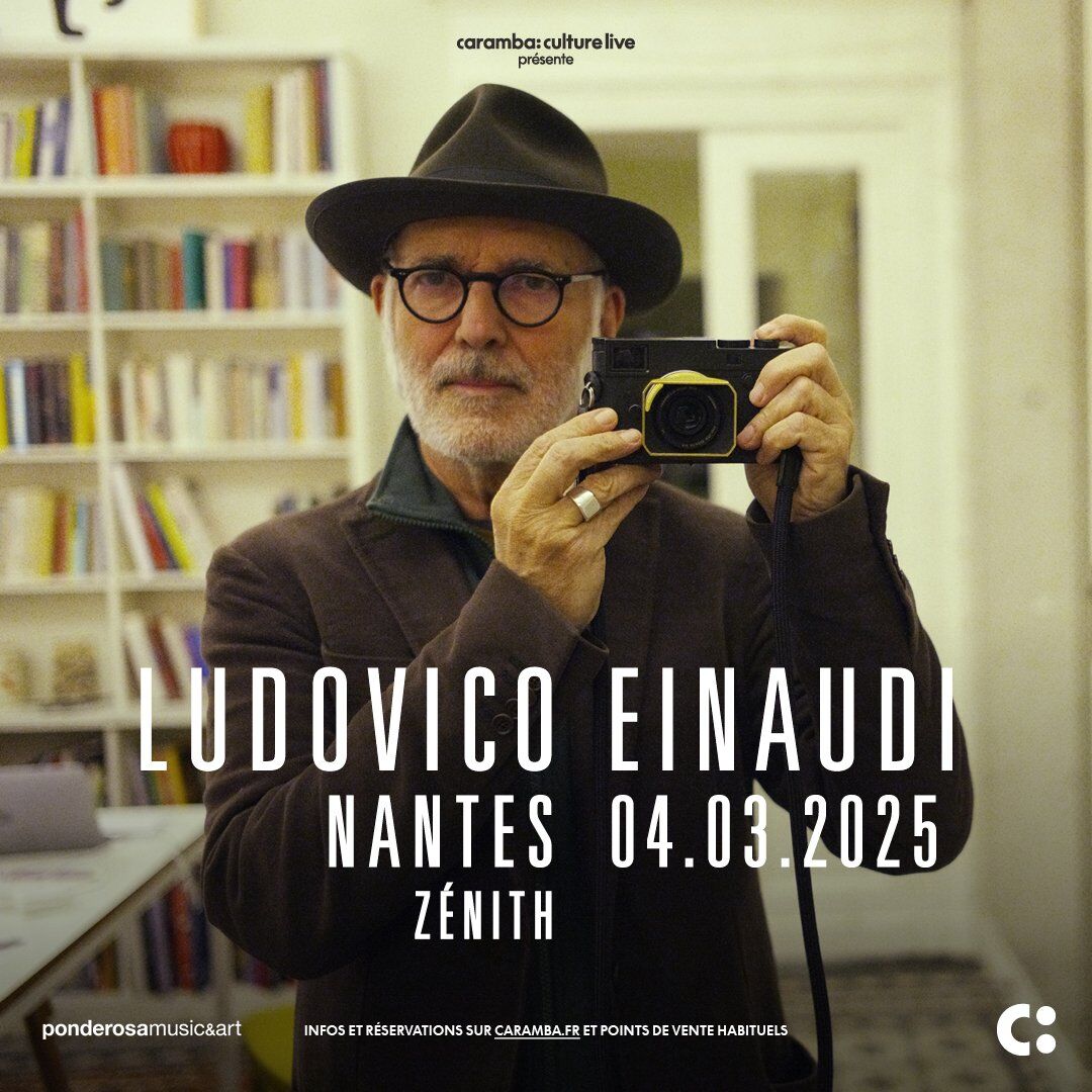 Concert Ludovico Einaudi Nantes